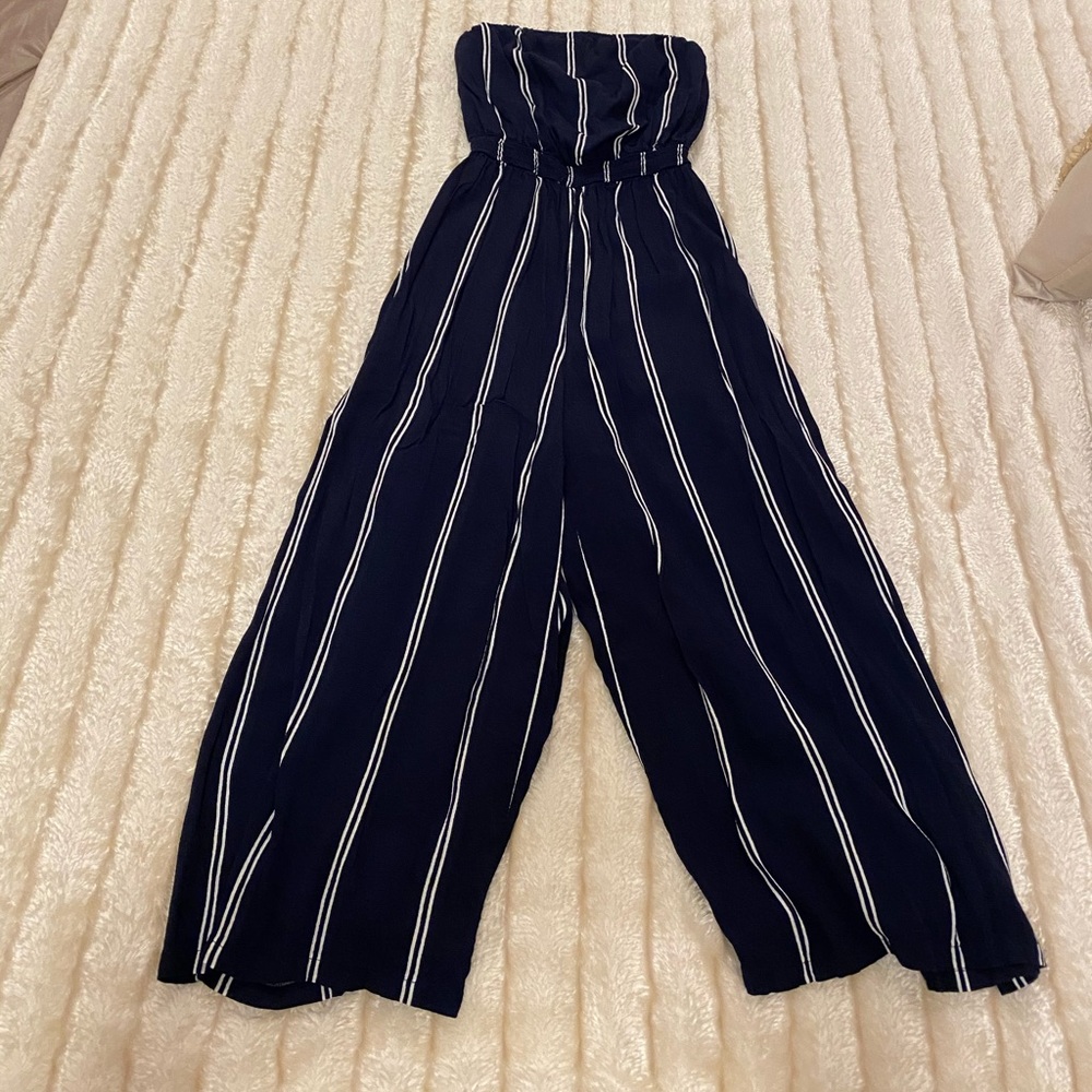 Urban Outfitters striped jumpsuit